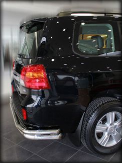 Защита заднего бампера Land Cruiser 200