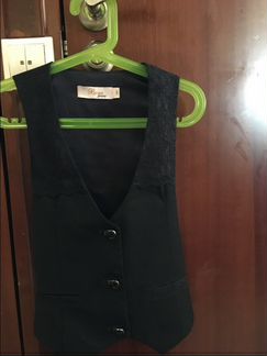 Юбка с жилетом школьная