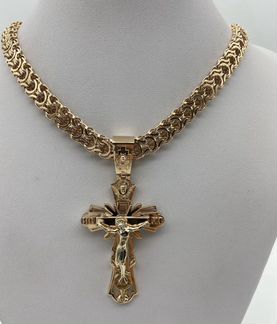 Золотая цепь, золотой крест