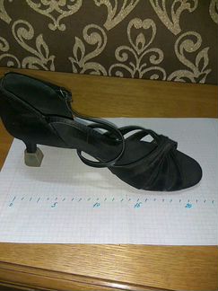 Изящные босоножки для бальных танцев (б/у)