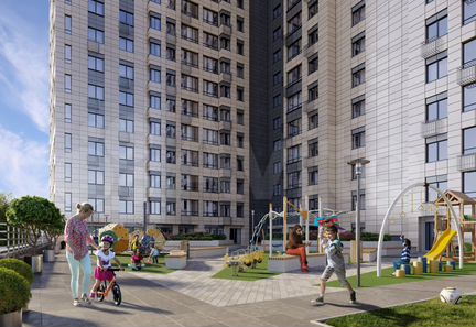 2-к квартира, 59.3 м², 4/24 эт.