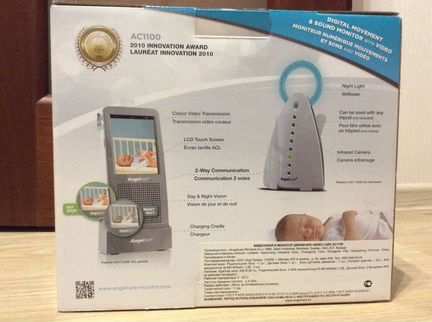 Видеоняня и монитор движения Angelcare AC1100