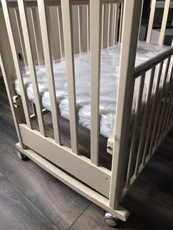Детская кроватка Papaloni Джованни качалка 120х60