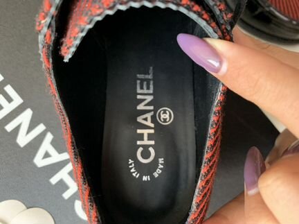 Ботинки Chanel, оригинал, р.36,5 С
