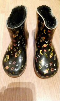 Резиновые полусапожки,26р