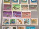 Почтовые марки. Животные и растения. 128 шт
