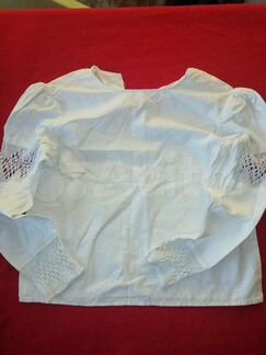 Винтажная детская рубаха на девочку