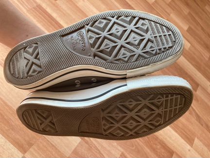 Кеды Converse серые хаки 38