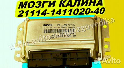 Эбу Мозги на Ваз Калина 21114-1411020-40 B104CR01