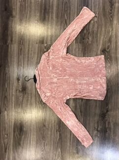 Велюровый пиджак цвета пыльная роза