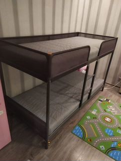 Кровать 2-яростная IKEA 90х200см