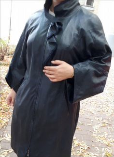 Плащ кожаный каляев размер 54