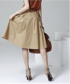 Юбка на подкладке