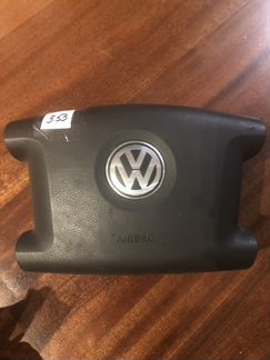 Подушка в руль Volkswagen Touareg со значком