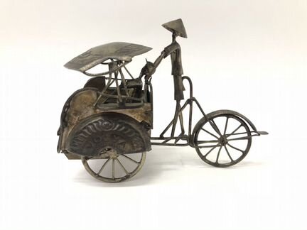 8 Рикша юго-восточная Азия серебрение СССР советск