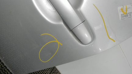 Дверь боковая левая передняя Toyota Corolla E15, 2