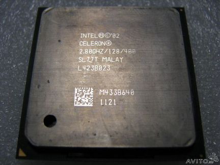 Процессор intel celeron 2.80ghz/128/400