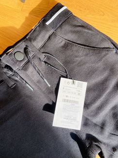 Брюки чинос Zara 128 чёрные