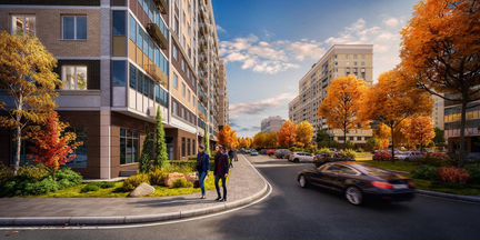 1-к квартира, 39.3 м², 5/14 эт.