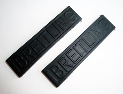 Каучуковые ремешки под клипсу, Breitling 22,24мм