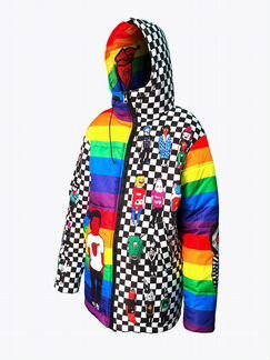 Пуховик женский laser b