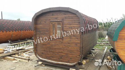 Баня бочка