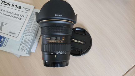 Tokina AT-X PRO 17-35mm f/4 SD FX Canon EF