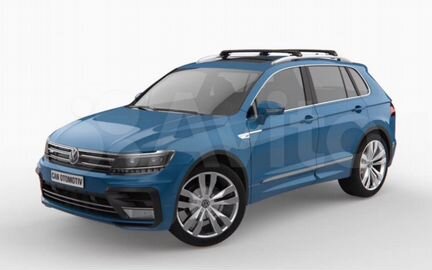 Поперечины Turtle Air1 black на рейлинги