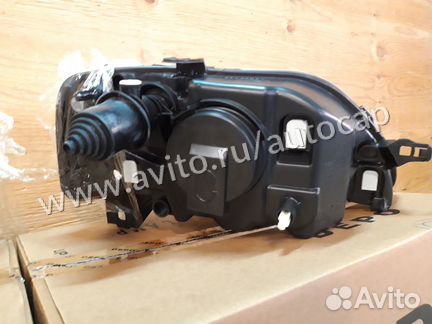 Передняя фара Рено Логан 2004-2009 дорестайлинг