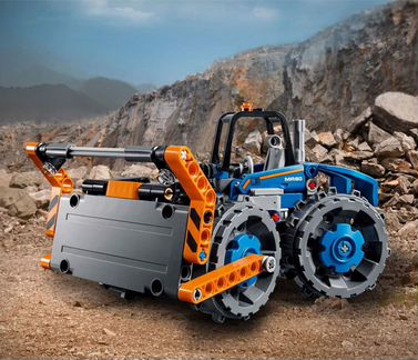 Бульдозер аналог lego Technic 42071