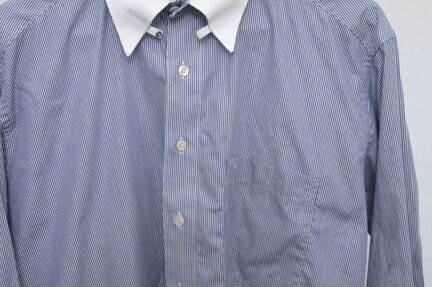 Костюмная рубашка в полоску Eterna 48