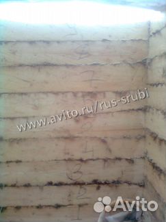 Сруб бани 4x6