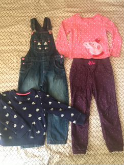 Пакетом джинсы брюки лонг Mothercare Мазекея 4-5 1