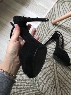 Чёрные босоножки натуральная кожа