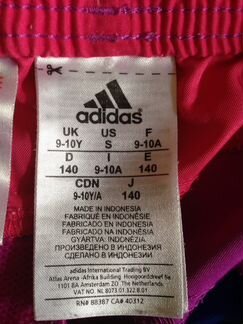 Шорты Адидас на девочку 140 см