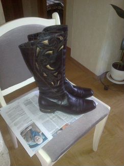 Сапоги зимние, на натуральном меху