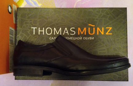 Туфли мужские кожаные Thomas Munz новые (Германия)