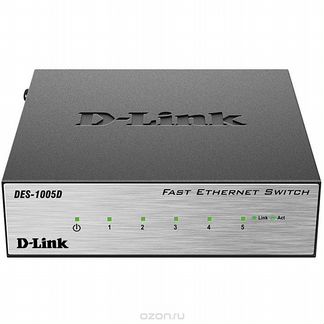 Коммутатор D-Link DES-1005D (новый в коробке)