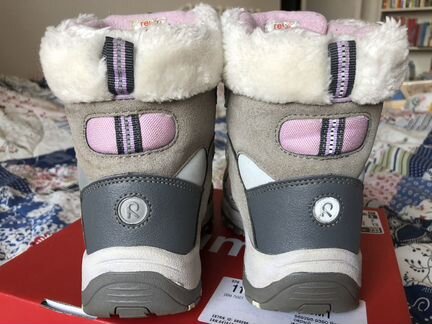 Зимние сапоги-ботинки Рейма тэк на девочку