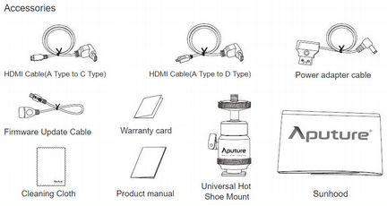 Aputure VS-1 FineHD монитор hdmi 7 дюймов