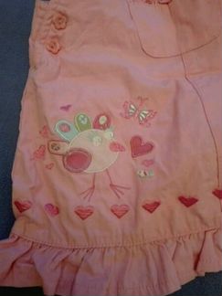 Сарафанчик 74 хб розовый
