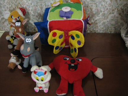 Игрушки мягкие, возможен обмен на 