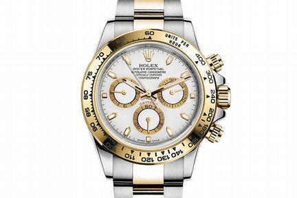 Rolex Daytona Cosmograph Stainless Gold Watch