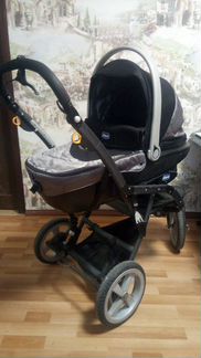 Сhicco S3 Trio трёхколесная прогулка и люлька