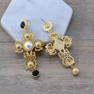 Серьги кресты