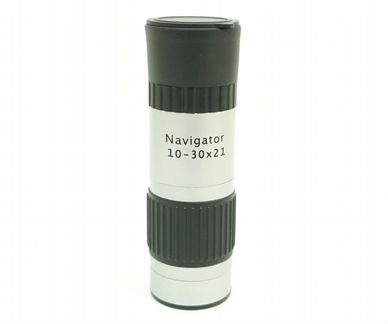 Монокуляр Navigator 10-30x21 (серебристый)