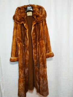 Шуба норковая 130 см