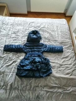 Зимнее дедское пальто для девочки новое