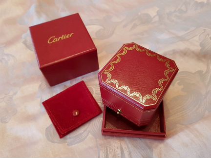 Коробка Cartier кольцо оригинал