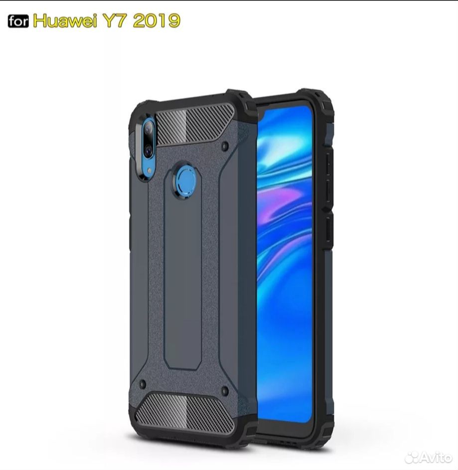 Противоударный чехол Huawei y7 2019